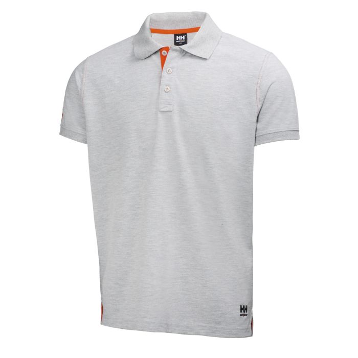 Image of Helly Hansen Workwear Helly Hansen Polo Shirt Oxford, grau meliert, XXL bei Lehner Versand Schweiz