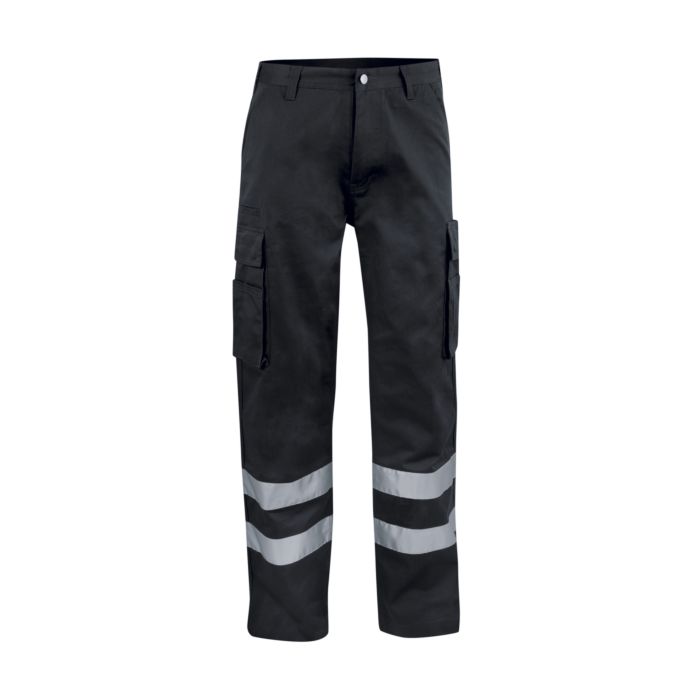 Image of Orix Arbeitshose mit Reflexstreifen, schwarz, 58 bei Lehner Versand Schweiz