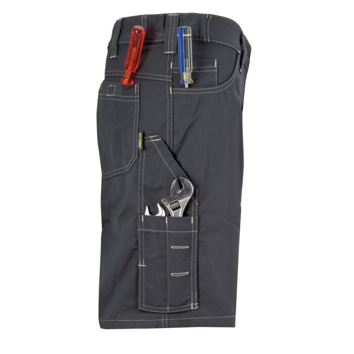 Short de travail Wikland avec taille à élastique