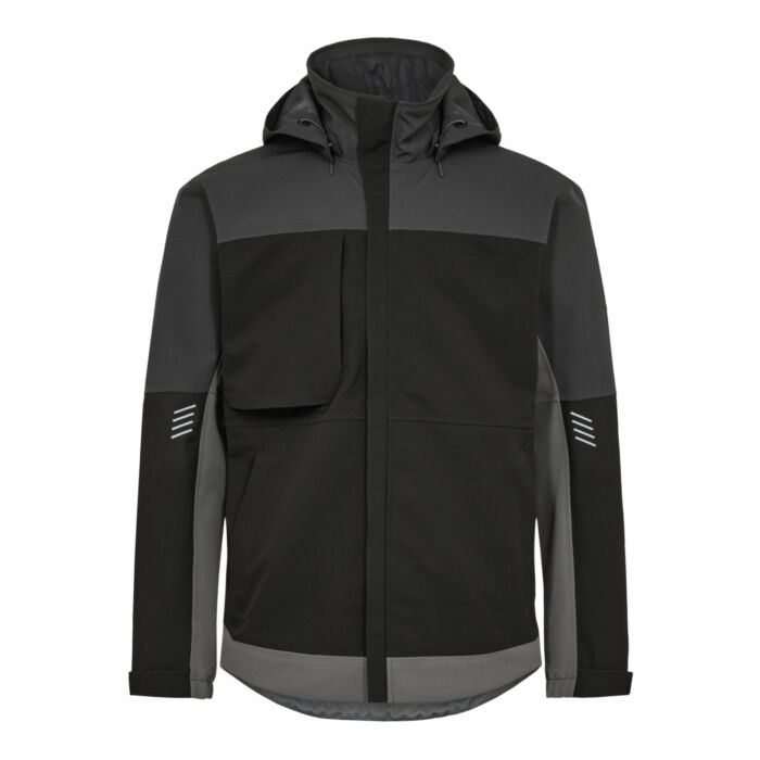 Engel Shelljacke Entire schwarz-anthrazit