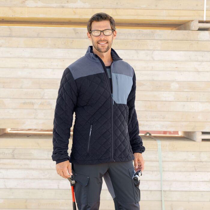 Engel veste polaire matelassée