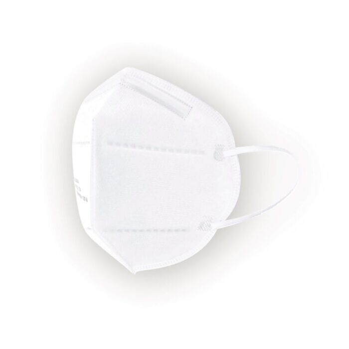 Masque de protection respiratoire FFP2, 10 pièces main product photo