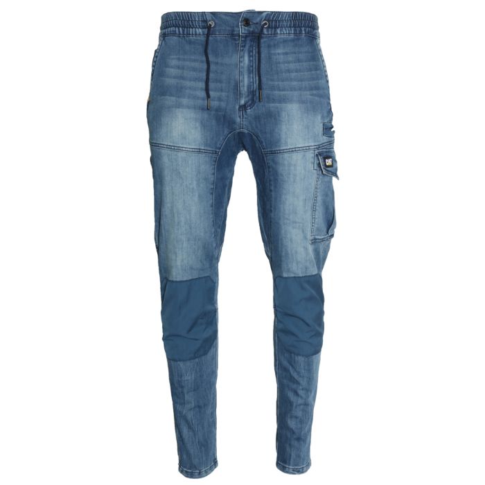 Pantalon de travail CAT Dynamic, style jeans main product photo