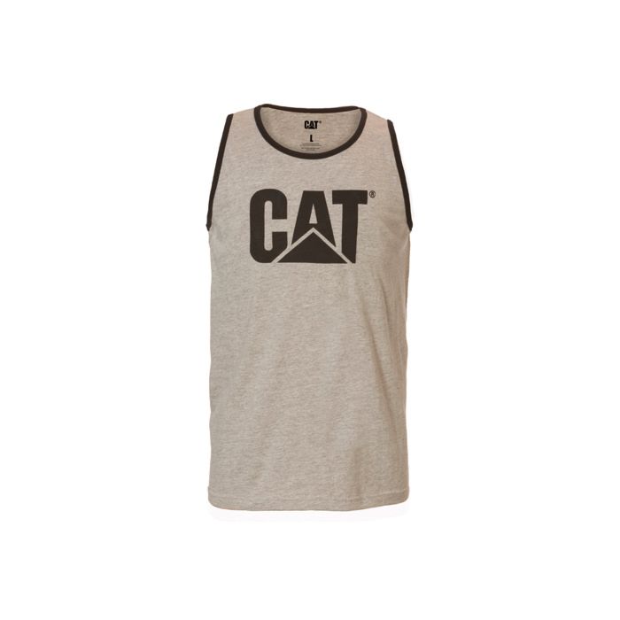 Image of CAT Tank Top, grau, S bei Lehner Versand Schweiz