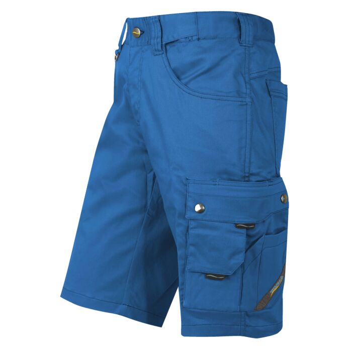 Wikland Damen Shorts mit Jeansknopf blau