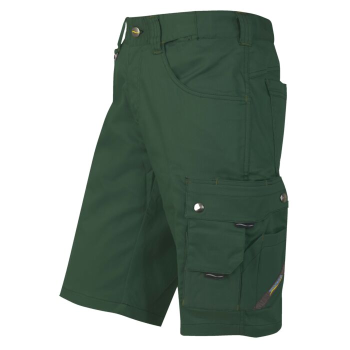 Wikland Damen Shorts mit Jeansknopf olive