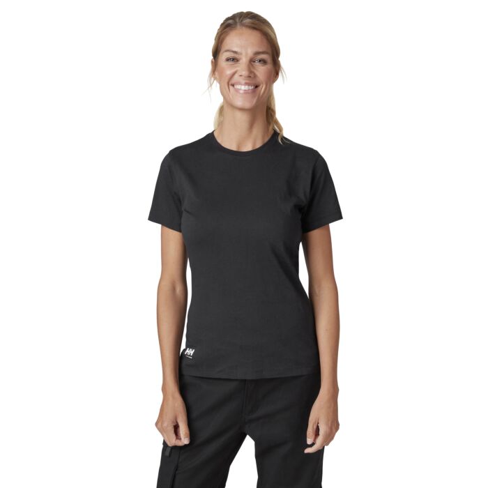 Image of Helly Hansen Workwear Helly Hansen Damen T-Shirt Manchester, schwarz, XS bei Lehner Versand Schweiz