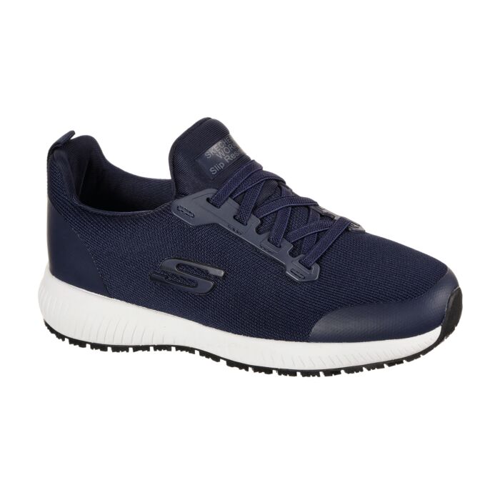 Skechers Work Anti-Rutsch Schlupfschuh Damen marine