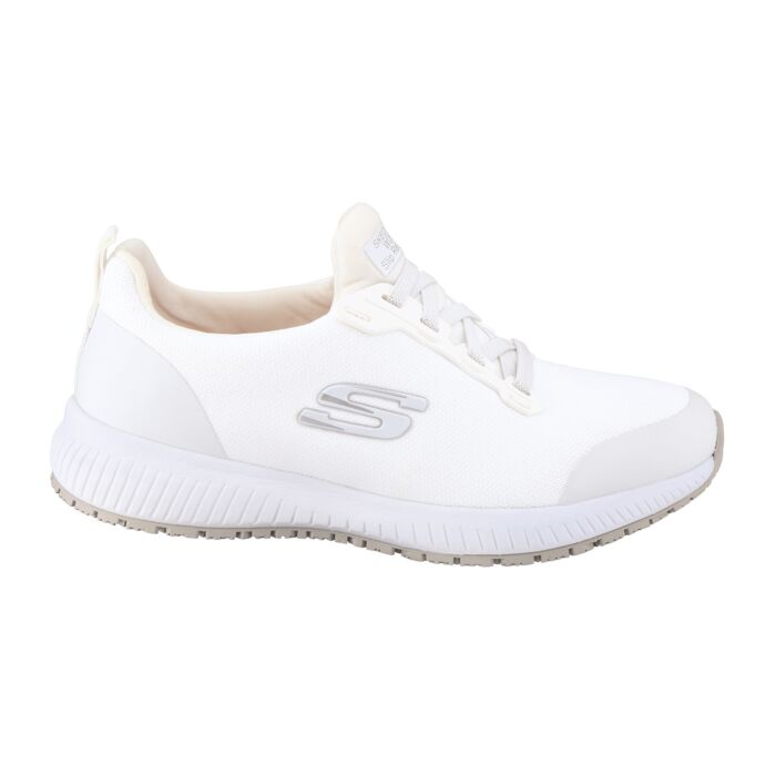 Skechers Work Anti-Rutsch Schlupfschuh Damen weiss
