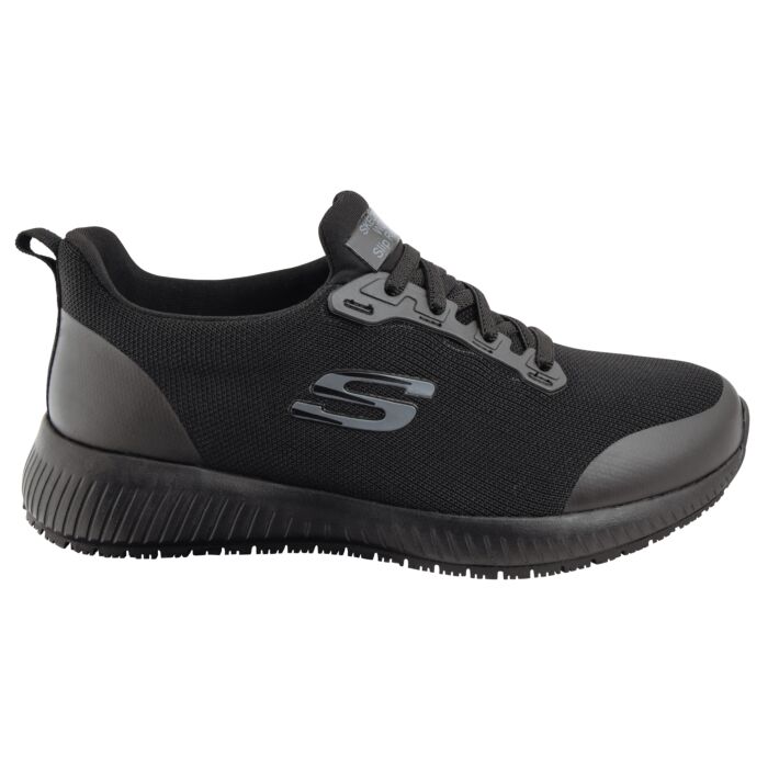 Skechers Work Anti-Rutsch Schlupfschuh Damen schwarz