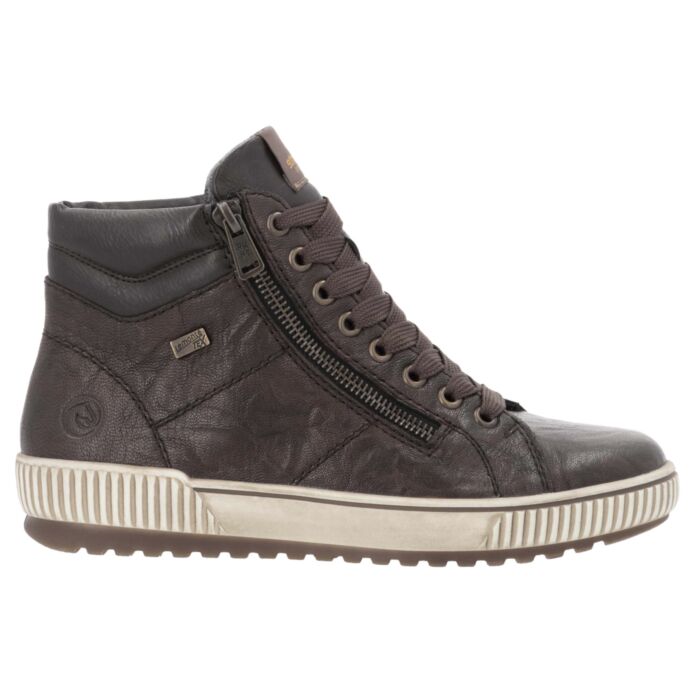 Remonte Damen Kurzstiefelette aus Glattleder mocca