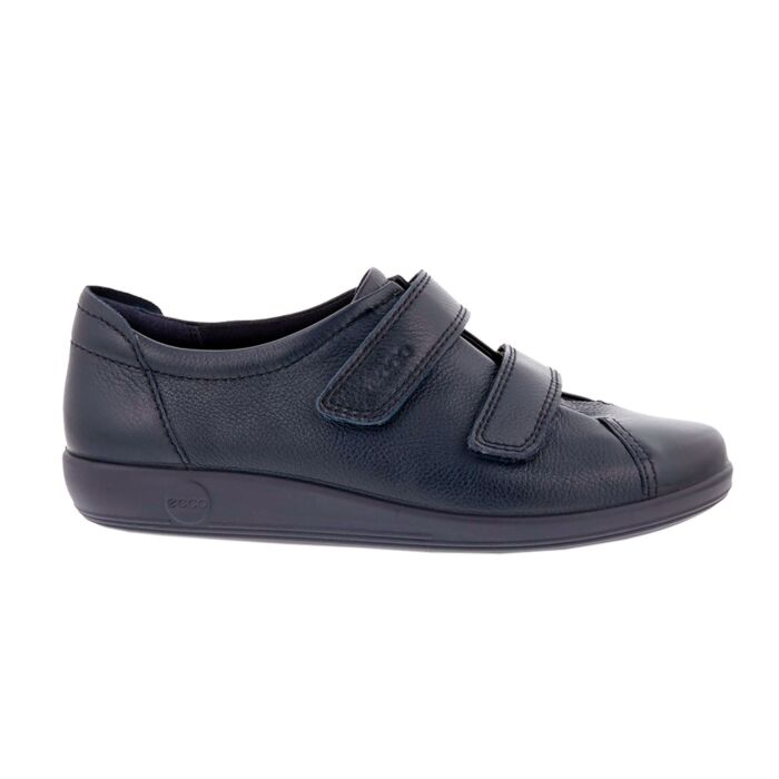 ECCO Damen Klettslipper aus Nappaleder