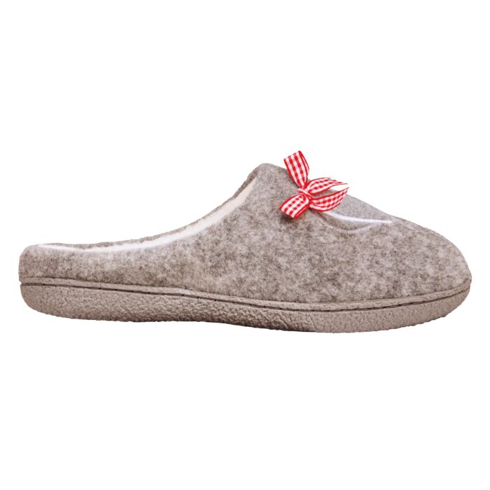 Mule avec motif de cœur