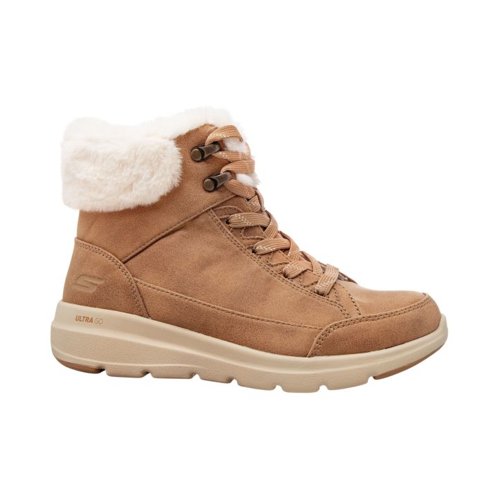 Image of Skechers On-The-Go Schnürstiefelette aus Textil camel, 40 bei Lehner Versand Schweiz