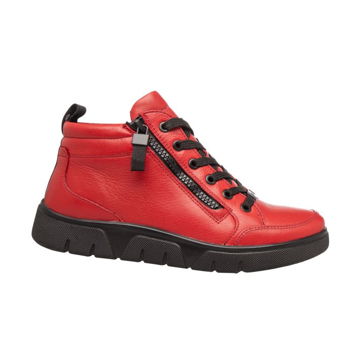 Image of Ara Schnürstiefelette für Damen rot, 39 bei Lehner Versand Schweiz