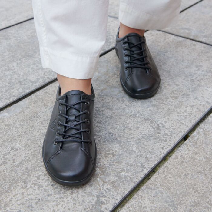Ecco Damen Sneaker aus Leder