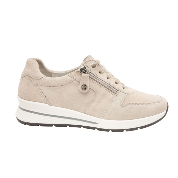 Sneaker Hickersberger en cuir velours souple