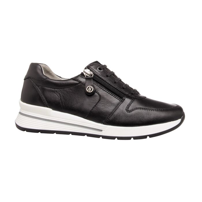 Sneaker Hickersberger en cuir velours souple