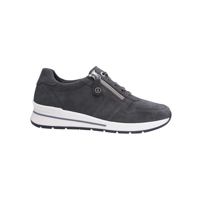 Sneaker Hickersberger en cuir velours souple