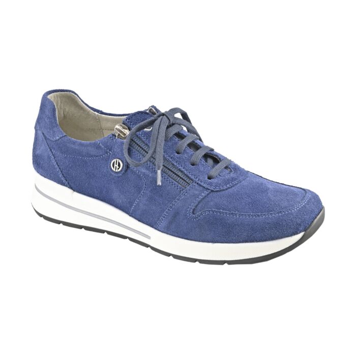 Sneaker Hickersberger en cuir velours souple