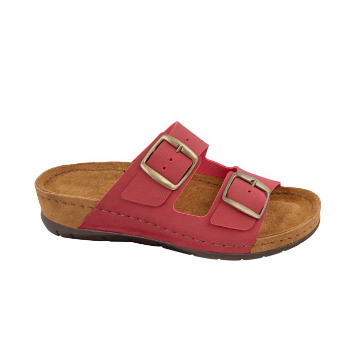 Image of Mule aus Nubukleder rot, 36 bei Lehner Versand Schweiz