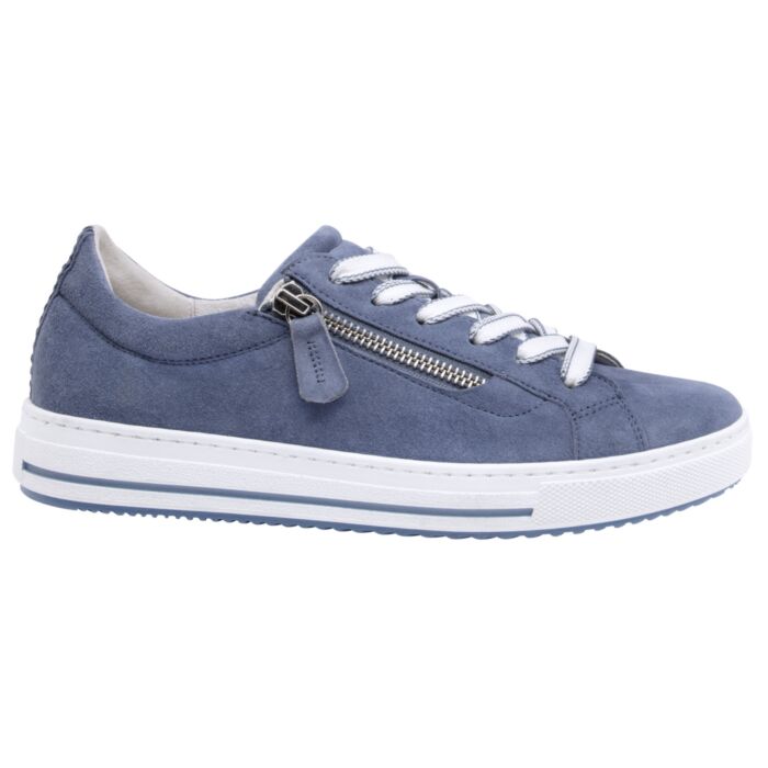 Sportiver Gabor Sneaker aus samtweichem Veloursleder