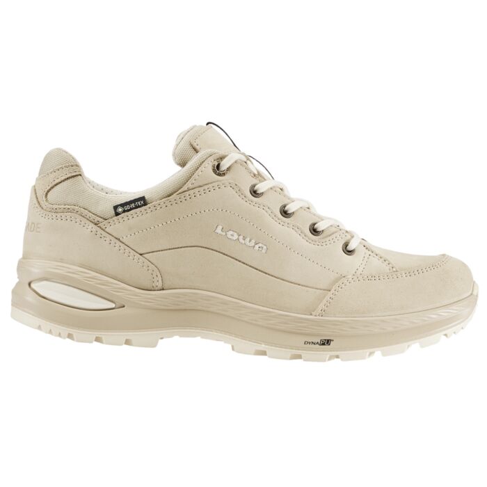 Lowa Trekking und Wanderschuh Renegade Low GTX für Damen beige