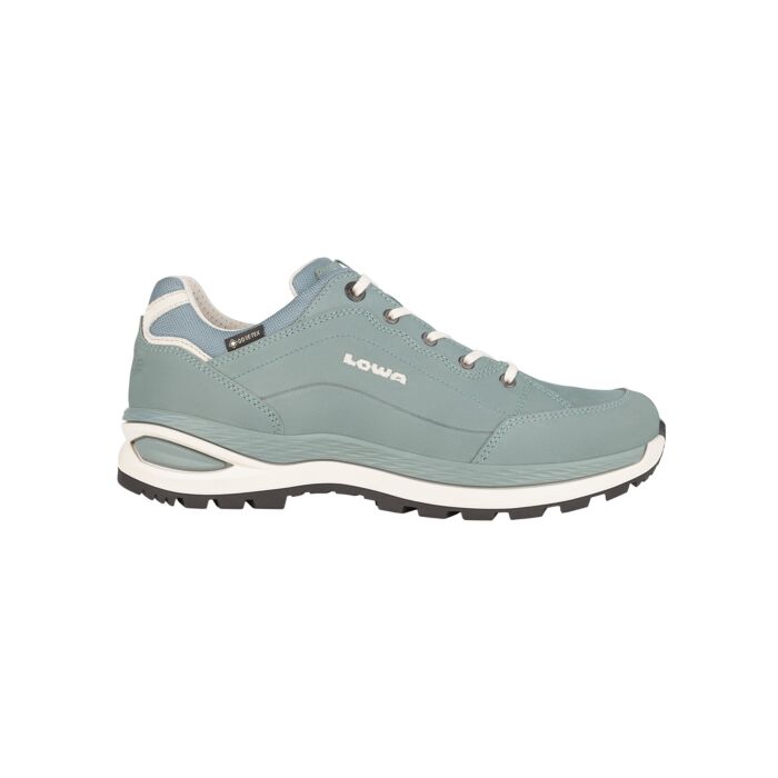 Lowa Trekking und Wanderschuh Renegade Low GTX für Damen petrol