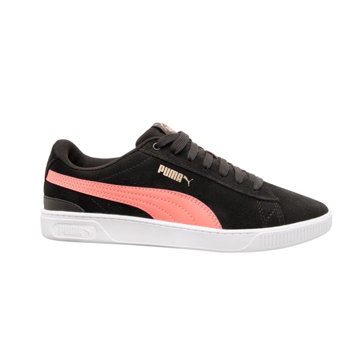 Image of Damen Puma Vikky V3 Schnürschuh aus Veloursleder schwarz, 40.5 bei Lehner Versand Schweiz