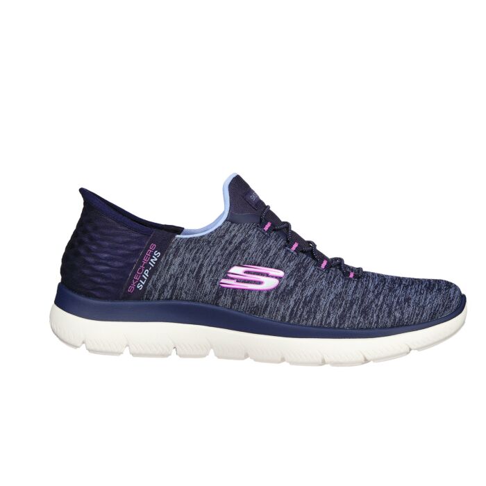 Chaussure Slip Ins pour dames avec bandes élastiques