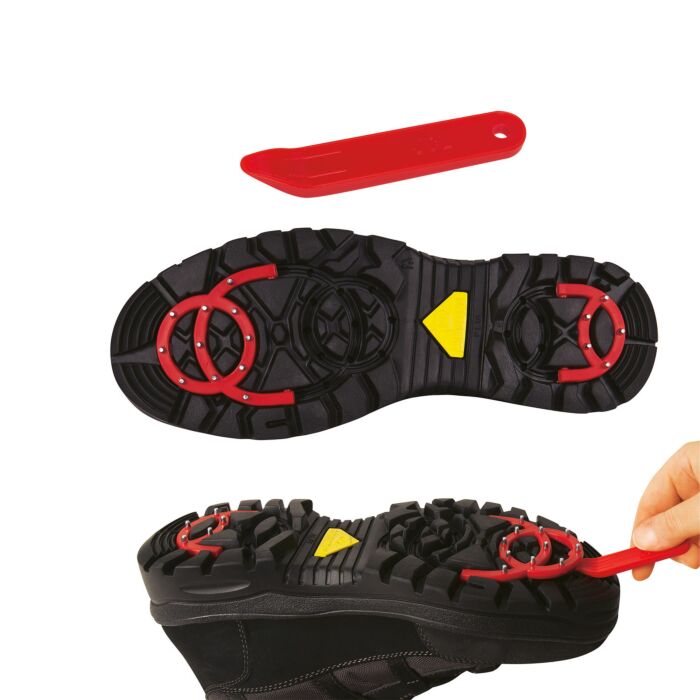 Botte d'hiver pour dames avec système de crampons escamotables OC System Tipper