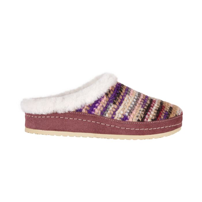 Pantoufle MUBB pour dames en tricot de laine