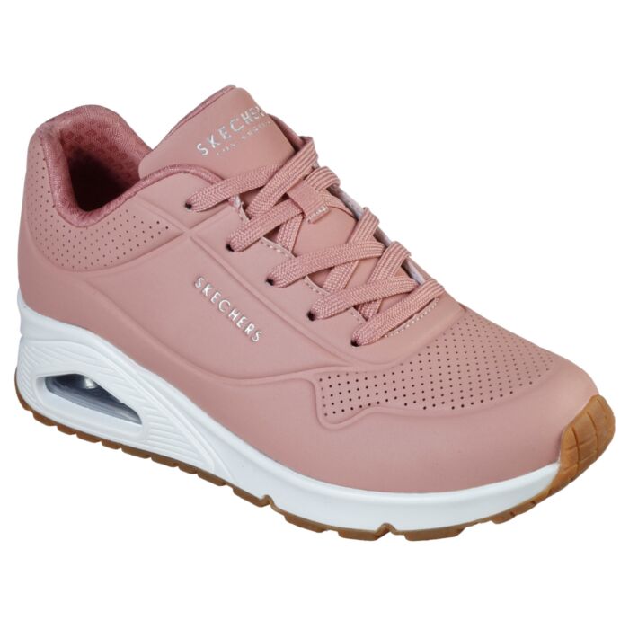 Skecher Street Uno - Stand on Air Sneaker für Damen rosa