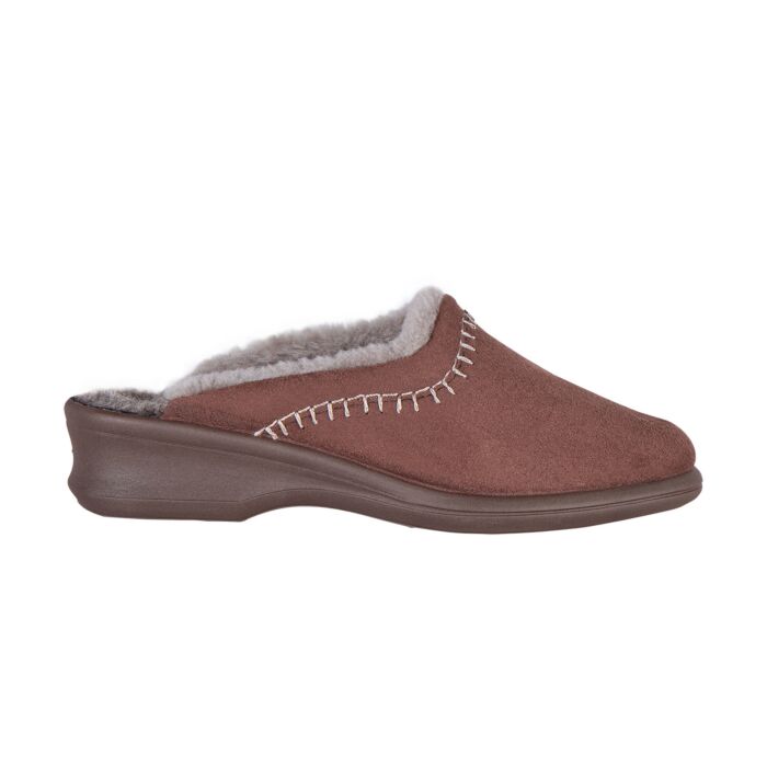 Rohde Pantoffel mit Lammfellfutter für Damen
