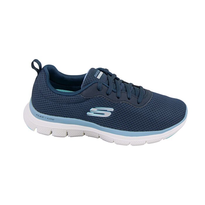 Skechers Flex Appeal 4.0 Schnürschuh für Damen marine