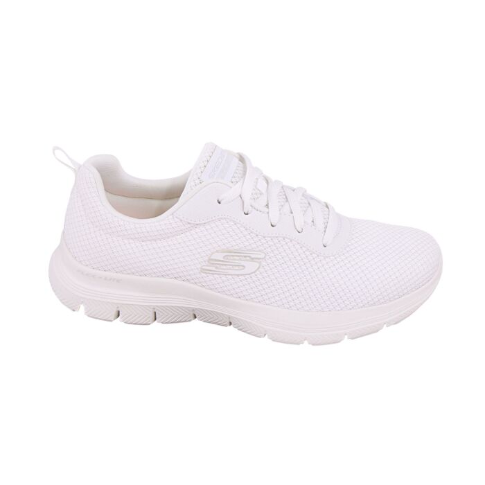 Skechers Flex Appeal 4.0 Schnürschuh für Damen weiss