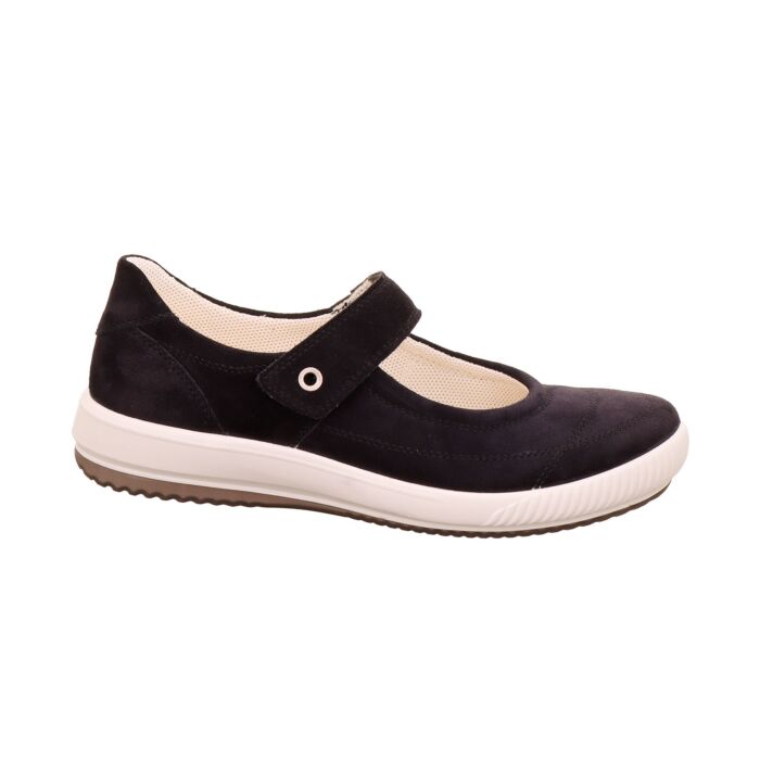 Chaussure Legero Mary Jane pour dames en cuir velours