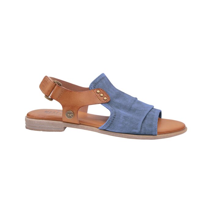 Mustang Sandalette für Damen jeansblau