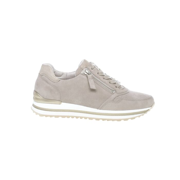 Gabor Sneaker für Damen aus Leder puder