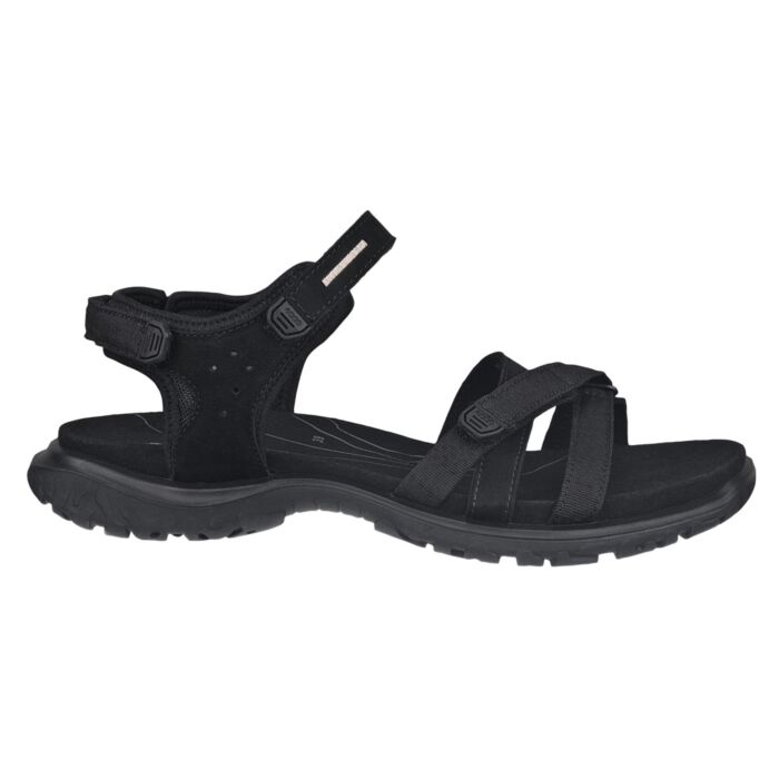 Ecco Sandale für Damen schwarz