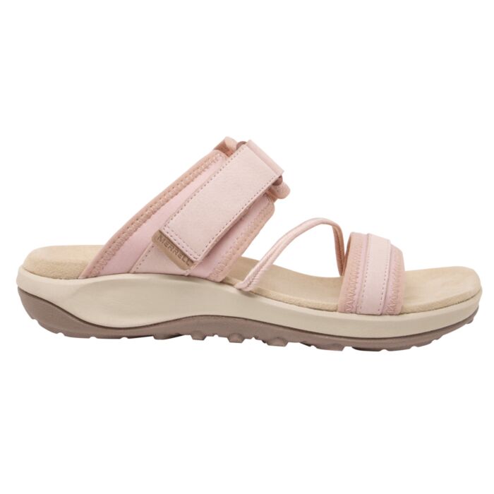 Merrell Terran 4 Slide aus Glattleder mit Textil rosa
