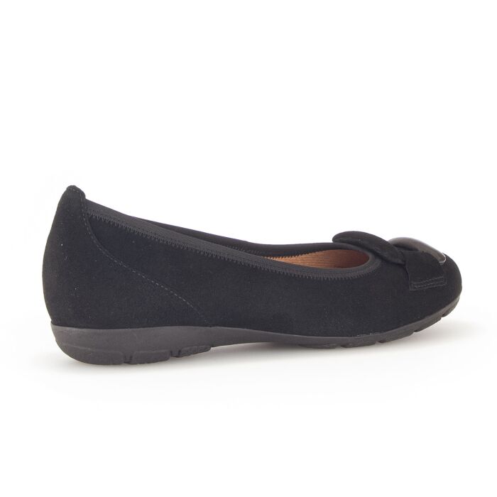 Ballerine GABOR en cuir velours et cuir nappa