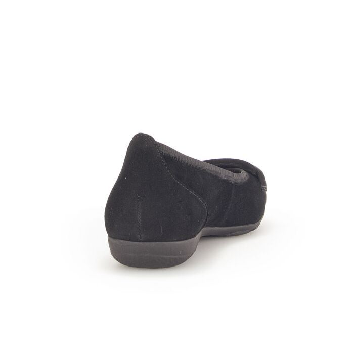 Ballerine GABOR en cuir velours et cuir nappa