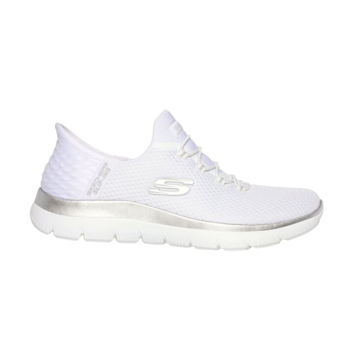 Skechers Slip INS Schlupfschuh für Damen weiss