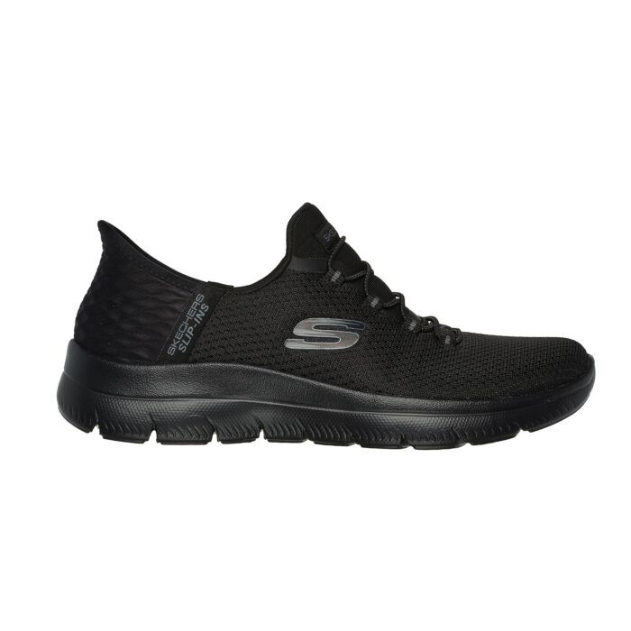 Skechers Slip INS Schlupfschuh für Damen schwarz