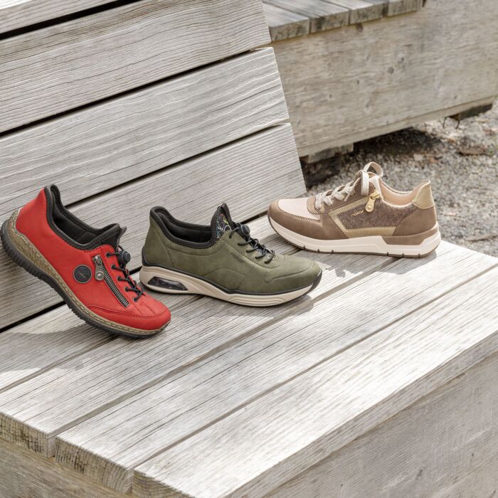Sneaker RIEKER pour dames en matière souple