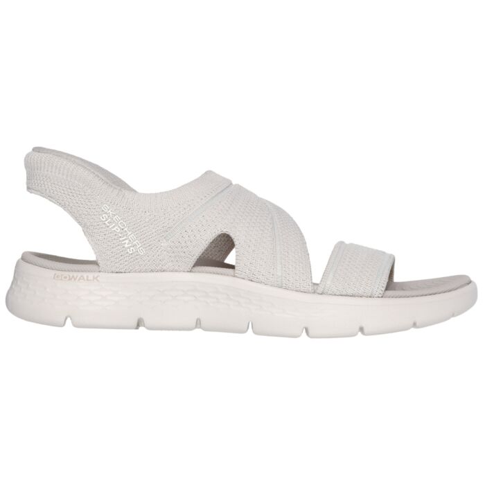 Skechers Slip Ins Sandalette für Damen natur