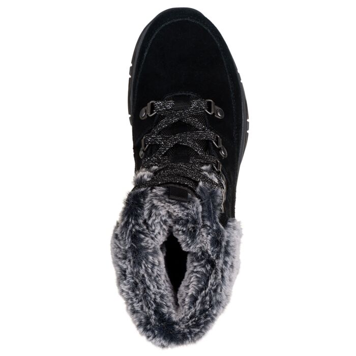 Botte à lacer SKECHERS pour dames en matière genre velours