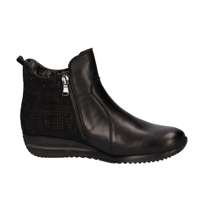 WALDLÄUFER Stiefel für Damen aus weichem Nappaleder