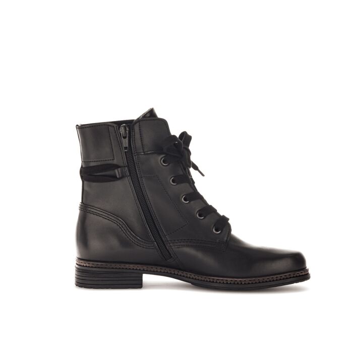 Botte GABOR à lacer pour dames en cuir nappa